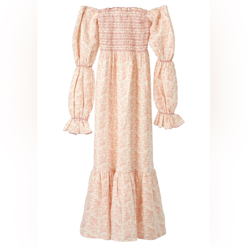 Nothing Fits But Dress Floral Long Sleeve Maxi Dress